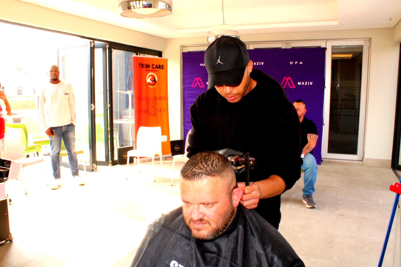 Classic Kings mobile barber event